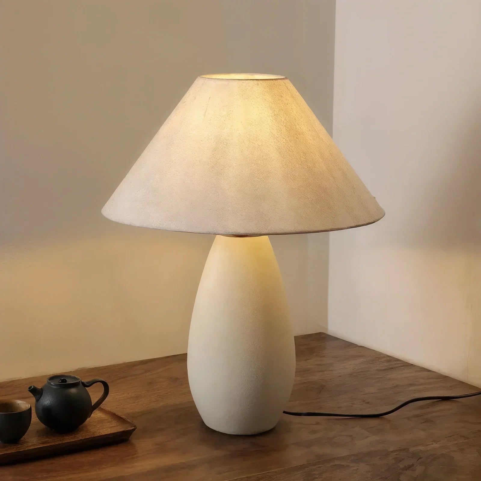ScandiGlow LED Lamp For Modern Rooms, Minimalist Table Light With Elegant Finish For Any Space