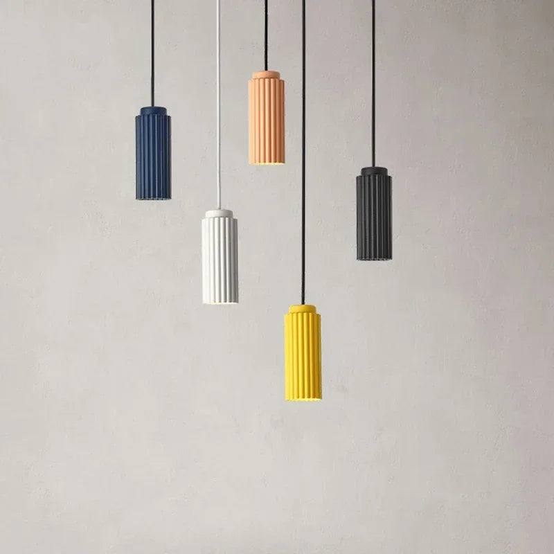 Virello Pendant Light With Nordic Ribbing For Kitchens And Dining Areas Modern Ceiling Fixture
