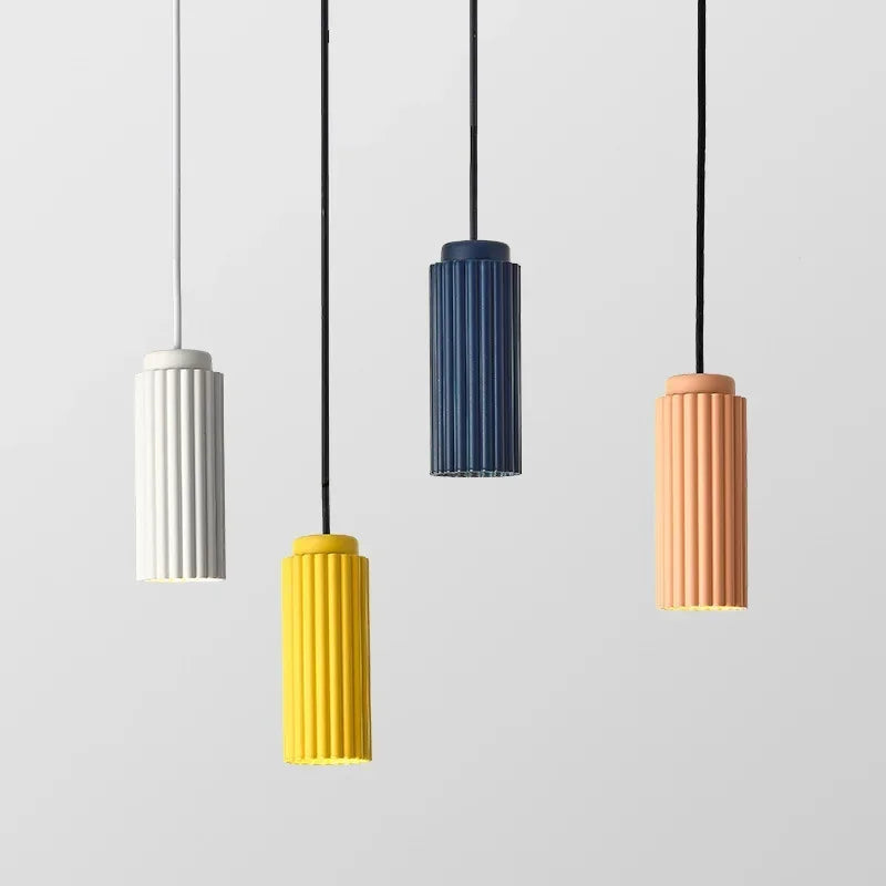 Virello Pendant Light With Nordic Ribbing For Kitchens And Dining Areas Modern Ceiling Fixture