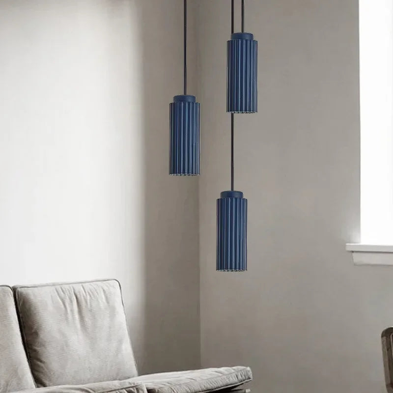 Virello Pendant Light With Nordic Ribbing For Kitchens And Dining Areas Modern Ceiling Fixture