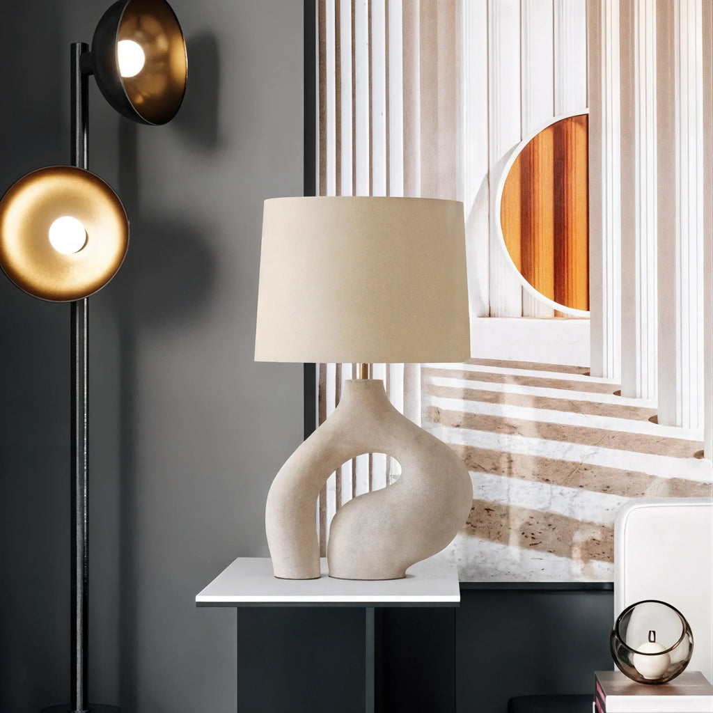 LumaNova Nordic LED Table Lamp For Modern Rooms With A Soft Warm Ambient Glow In Living Rooms