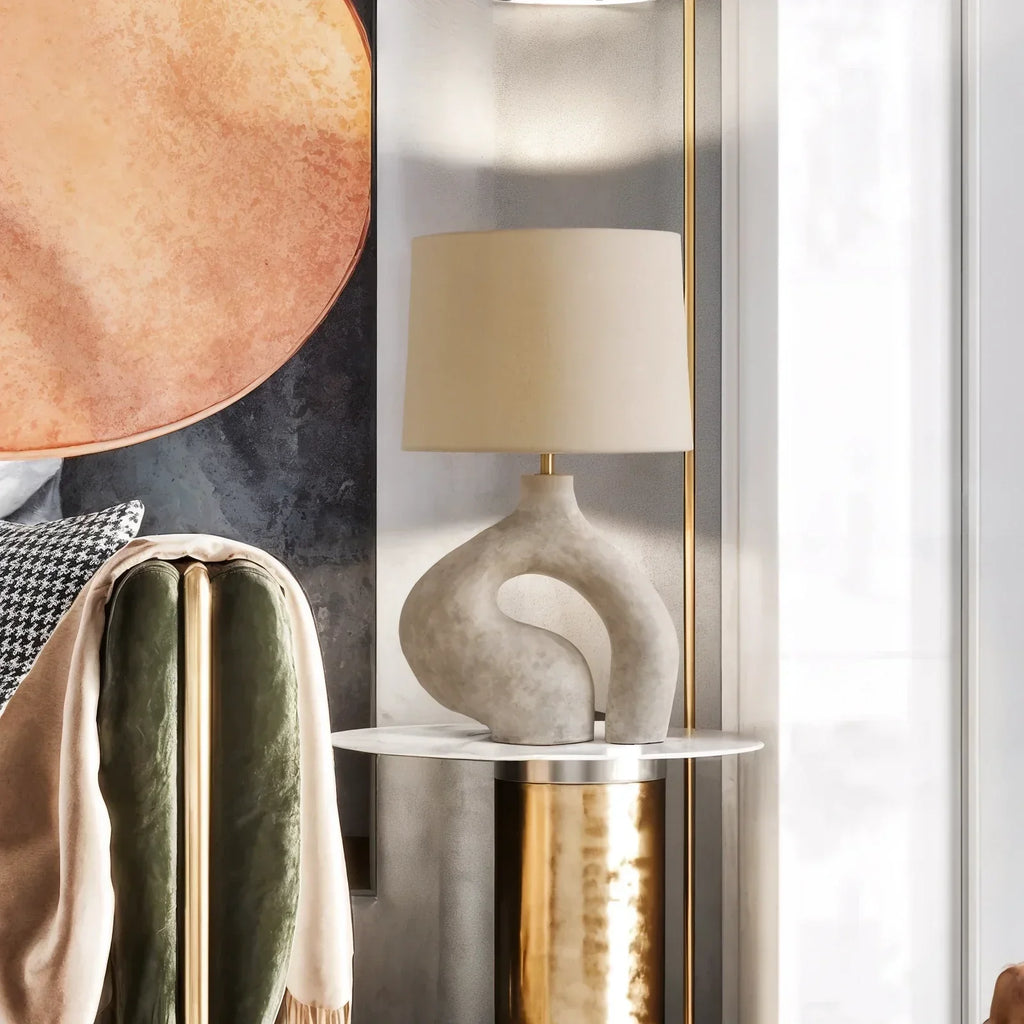 LumaNova Nordic LED Table Lamp For Modern Rooms With A Soft Warm Ambient Glow In Living Rooms