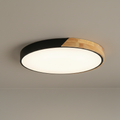 AeroLux Flush Mount Wood Nordic Ceiling Light For Modern Living Areas And Hallways