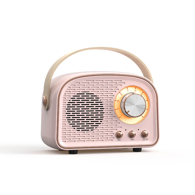 NostalgiaWave Portable Retro Speaker — Vintage Radio Design, Bluetooth 5.0