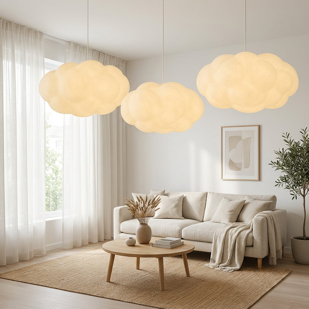 Ardora Pendant Light With Sculptural Form Made From Textile Materials For Indoor Spaces