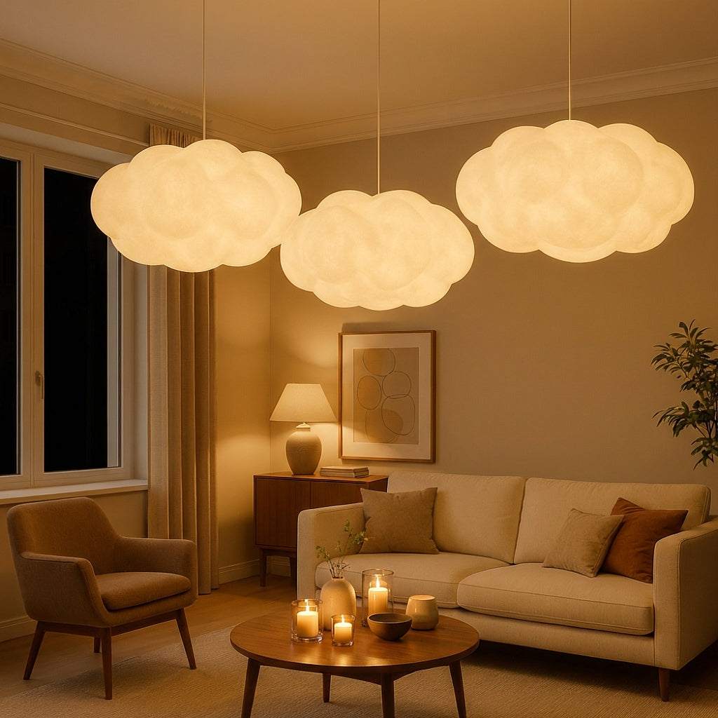 Ardora Pendant Light With Sculptural Form Made From Textile Materials For Indoor Spaces