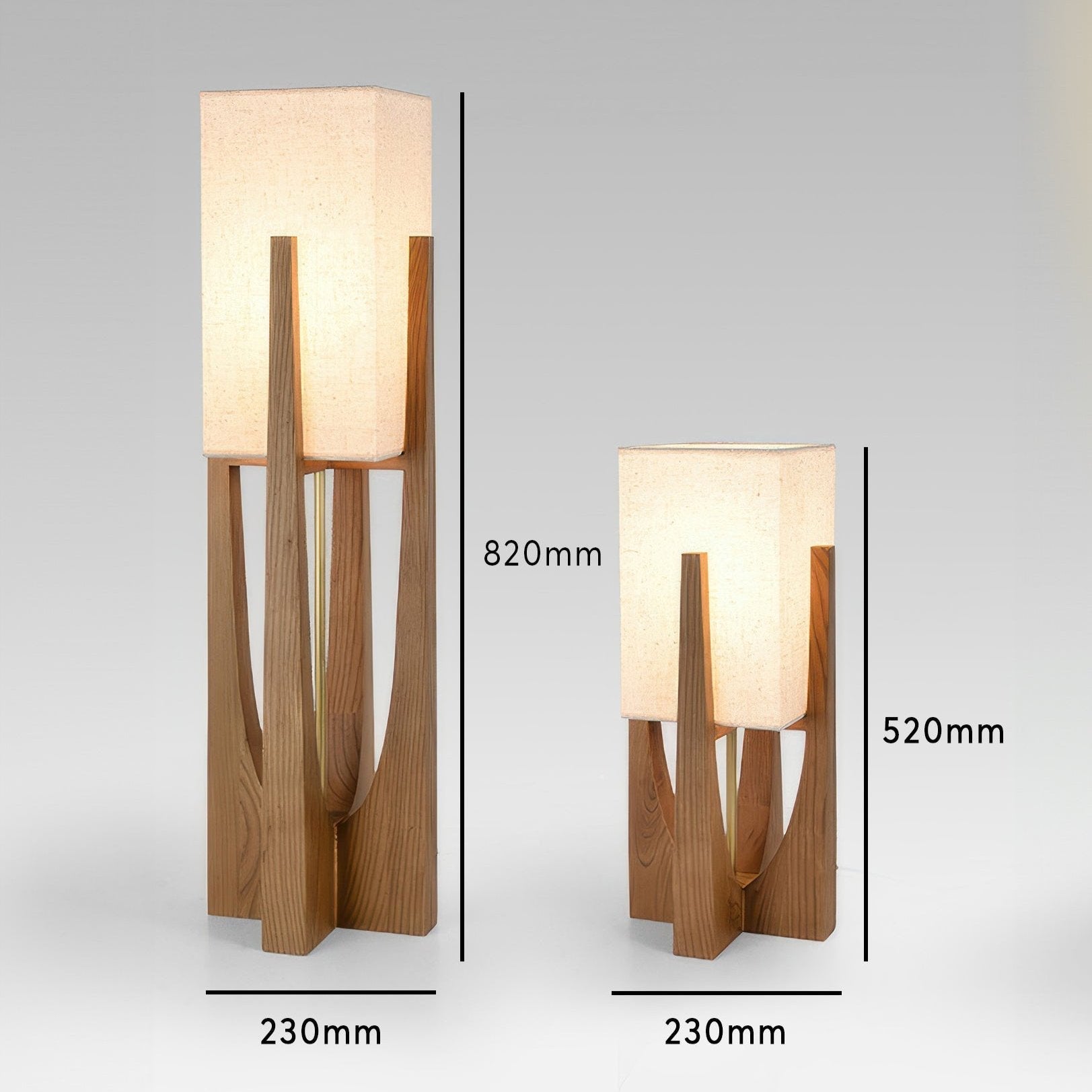 Caelum Walnut Wood Floor Lamp Featuring Linen Shade In Living Rooms Timeless Edition