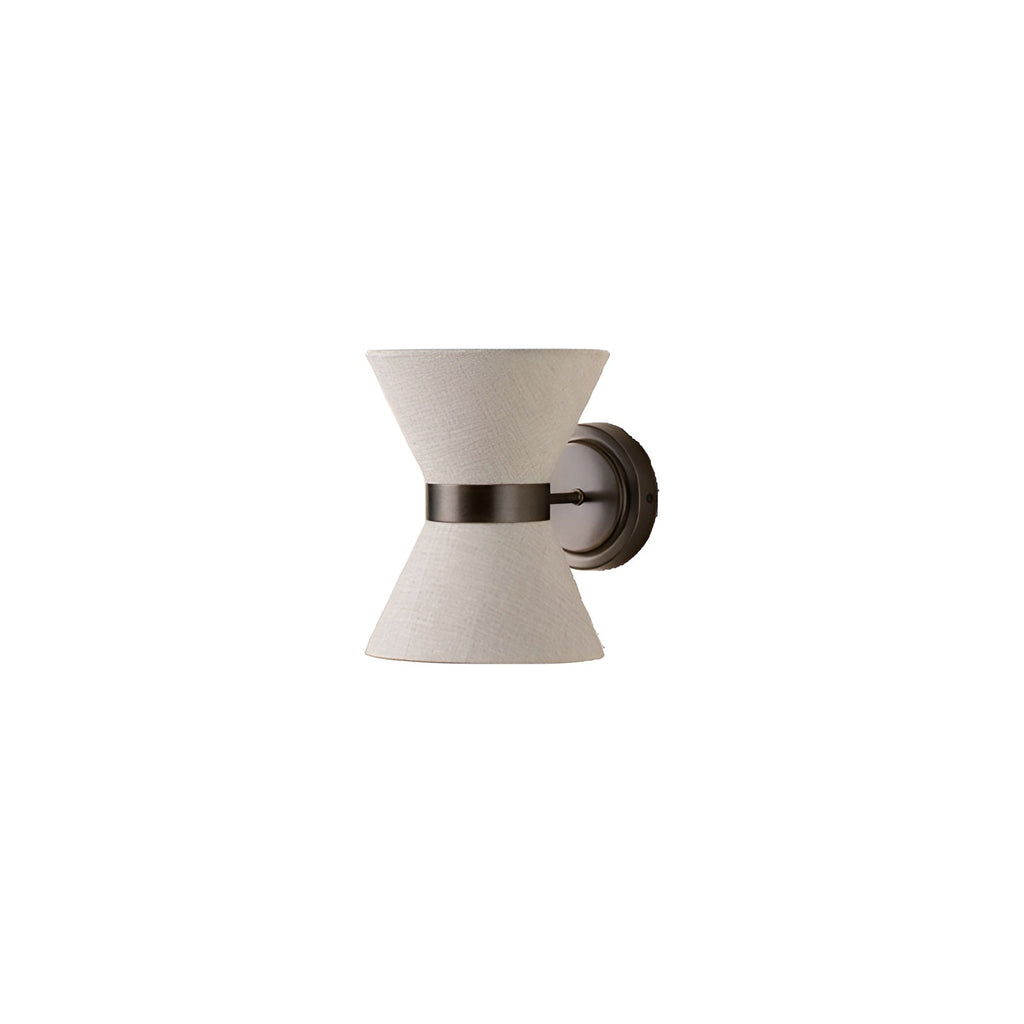 Wabi Sabi Silk Wall Lamp G9 Base, Warm Light For Japandi Style
