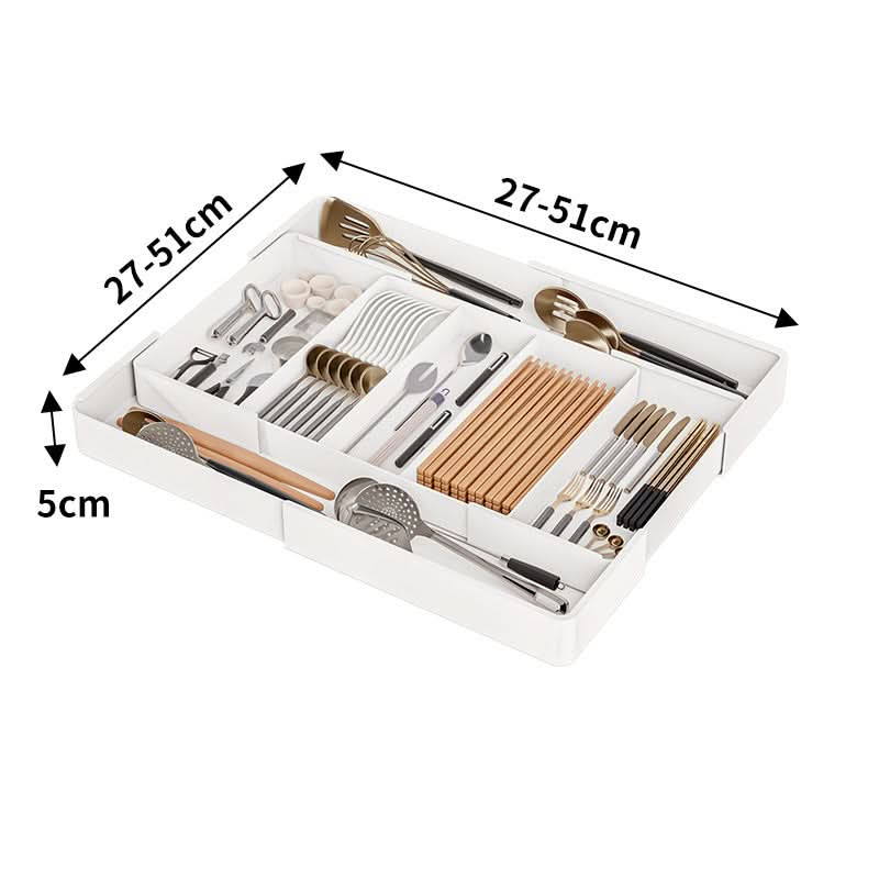 FlexiDrawer Organizer – Flexibel modulair vakken systeem