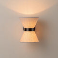 Wabi Sabi Silk Wall Lamp G9 Base, Warm Light For Japandi Style