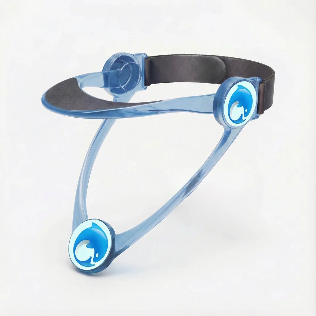 Adjustable Neck Support With Open Frame Soft Flannel PVC Ergonomic 98g Ventilated