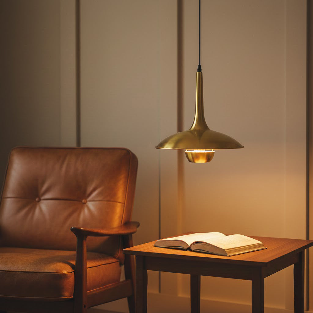 Onos Adjustable Pendant Lamp With Counterweight Ball Vintage Chrome Or Gold Metal