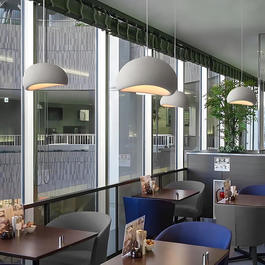 NimbleGlow Adjustable LED Pendant Light With Wabi Sabi Style For Modern Interiors