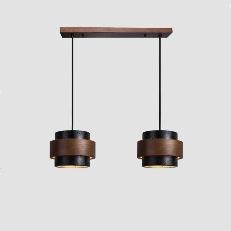 Sansoti Travertine Pendant Lamp Japandi Minimalist Style
