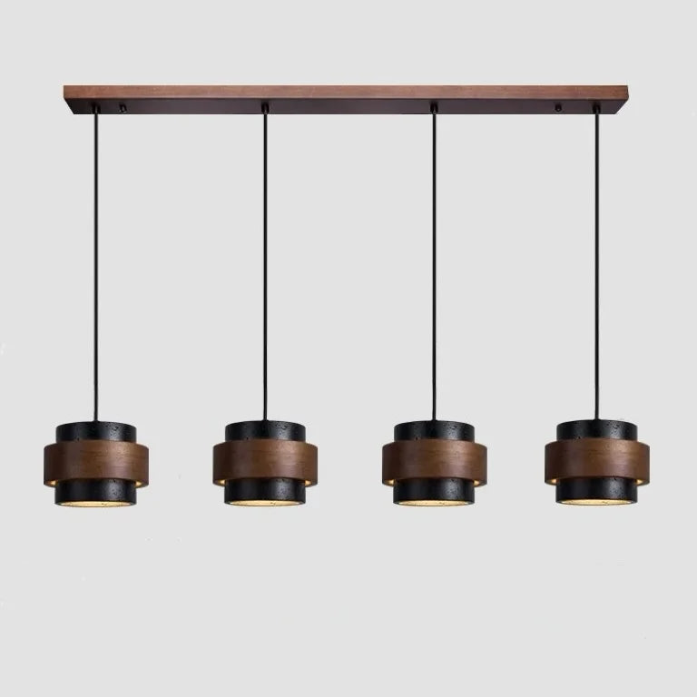 Sansoti Travertine Pendant Lamp Japandi Minimalist Style