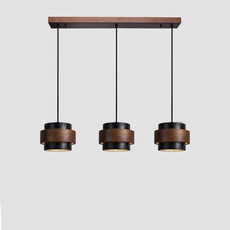 Sansoti Travertine Pendant Lamp Japandi Minimalist Style