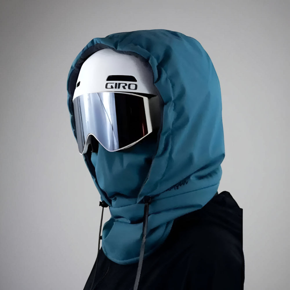 Zimní lyžařská kukla — nastavitelná stahovací šňůrka, úplné zakrytí obličeje a krku