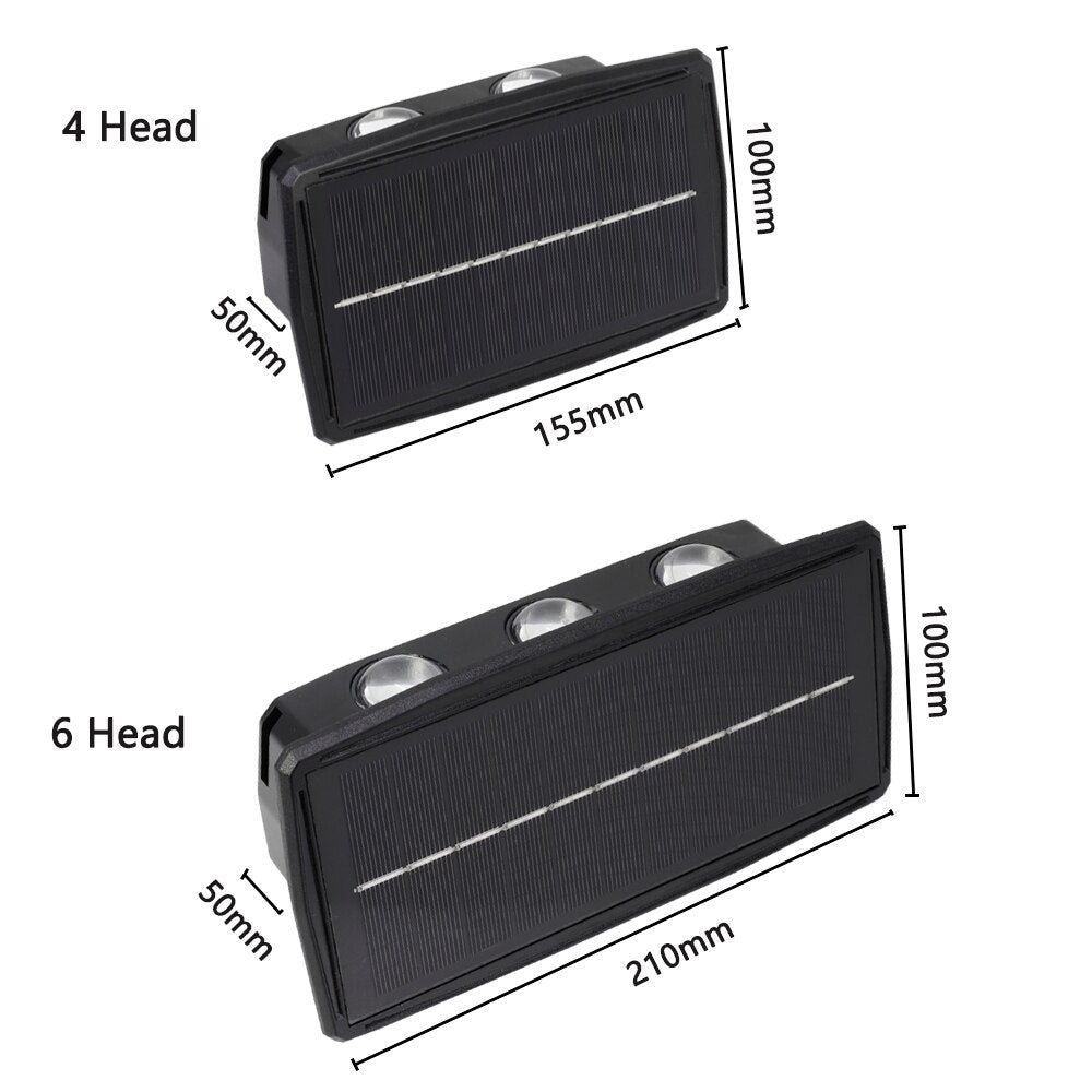 AstraLume Outdoor LED Fixture Wall Light With Upward And Downward Beams For Exterior Walls