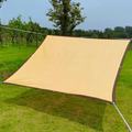UV Protected HDPE Shade Sail Canopy