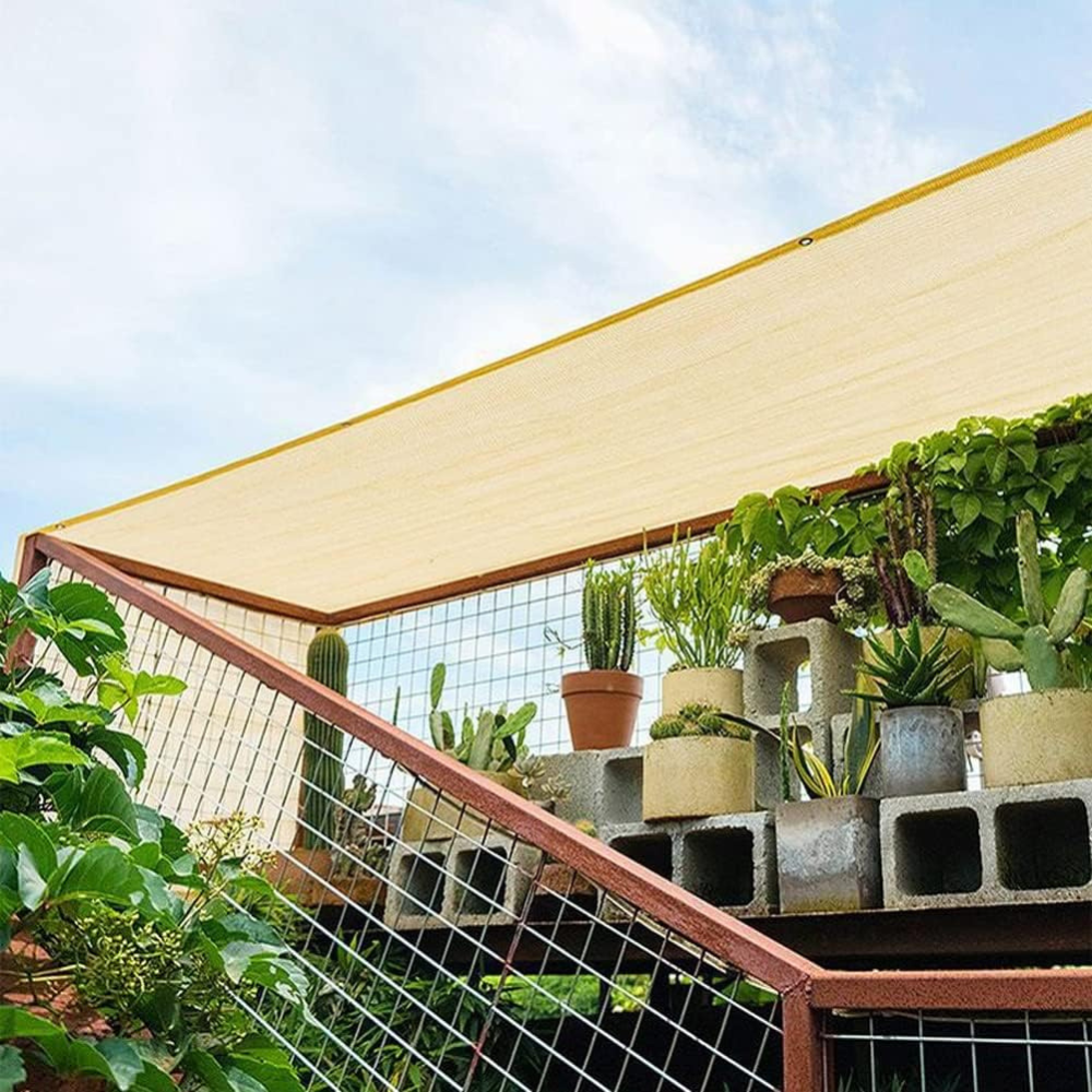 UV Protected HDPE Shade Sail Canopy