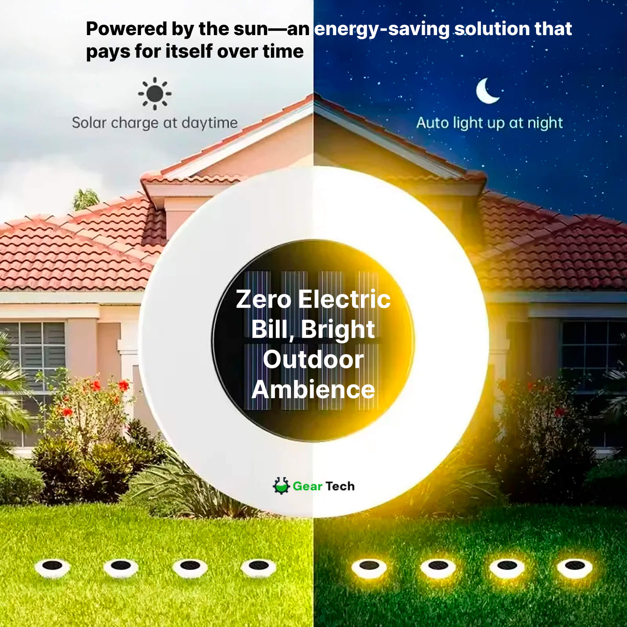 Garden Solara Solar Lights For Path And Patio, Ambient Weatherproof Outdoor Lighting