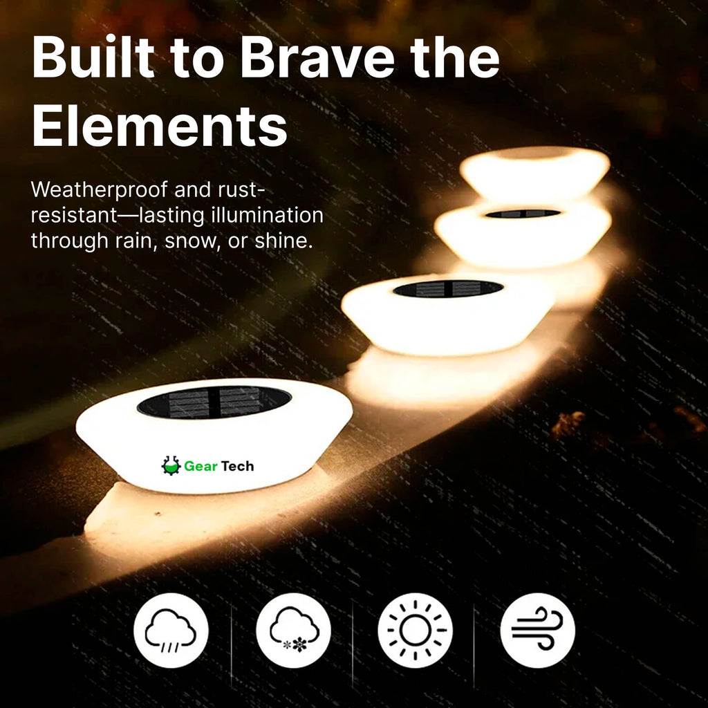 Garden Solara Solar Lights For Path And Patio, Ambient Weatherproof Outdoor Lighting
