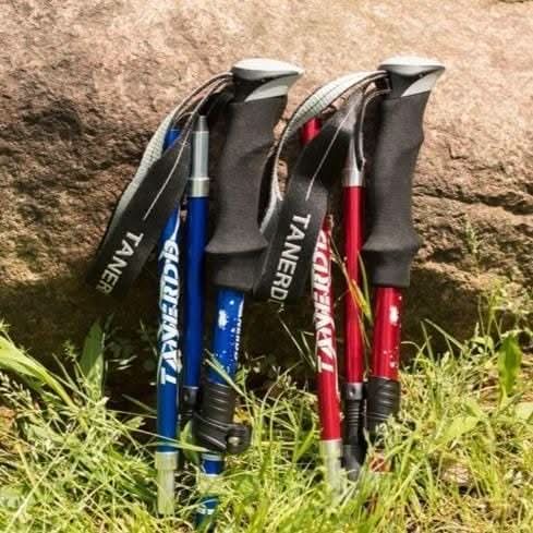 PeakPath teleskopiske trekkingstave — højdejusterbart design, lette ergonomiske håndtag