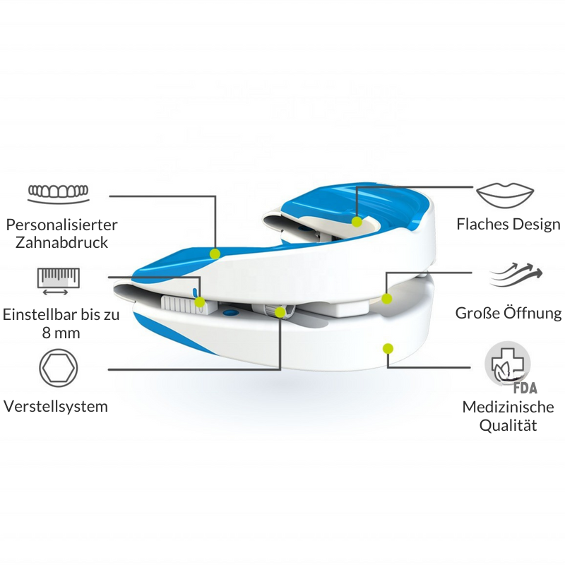 Adjustable Sleep Mouthpiece With Ergonomic Fit For Quiet Nights