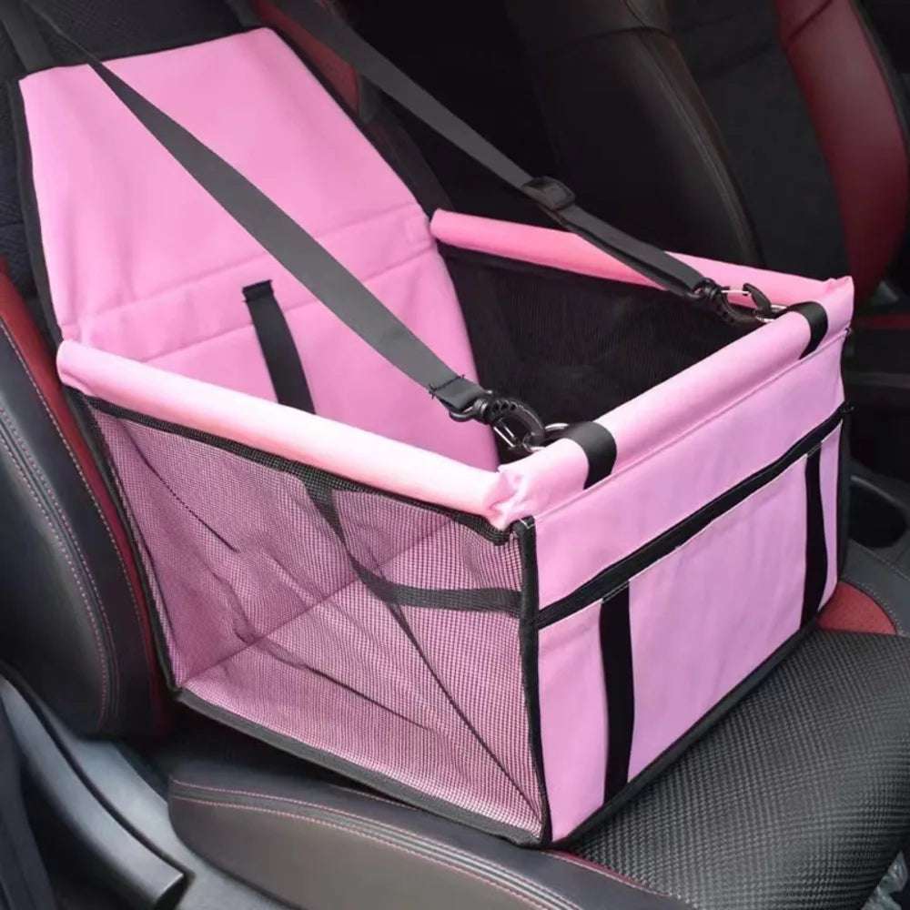 Trasportino pieghevole impermeabile per animali — Compatibile con il sedile dell'auto, borsa da viaggio ripiegabile