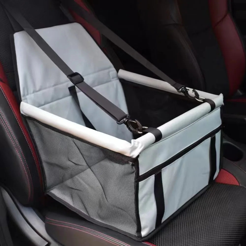 Trasportino pieghevole impermeabile per animali — Compatibile con il sedile dell'auto, borsa da viaggio ripiegabile