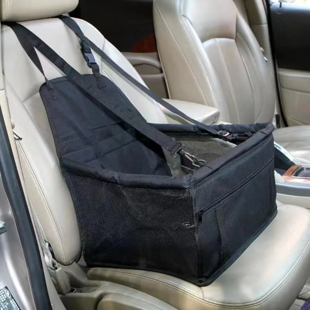 Trasportino pieghevole impermeabile per animali — Compatibile con il sedile dell'auto, borsa da viaggio ripiegabile