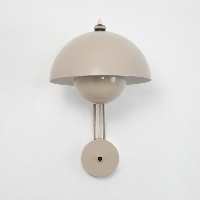 VP9 Wall Lamp With Double Dome Design In 13 Colors, Dimmable E26/E27