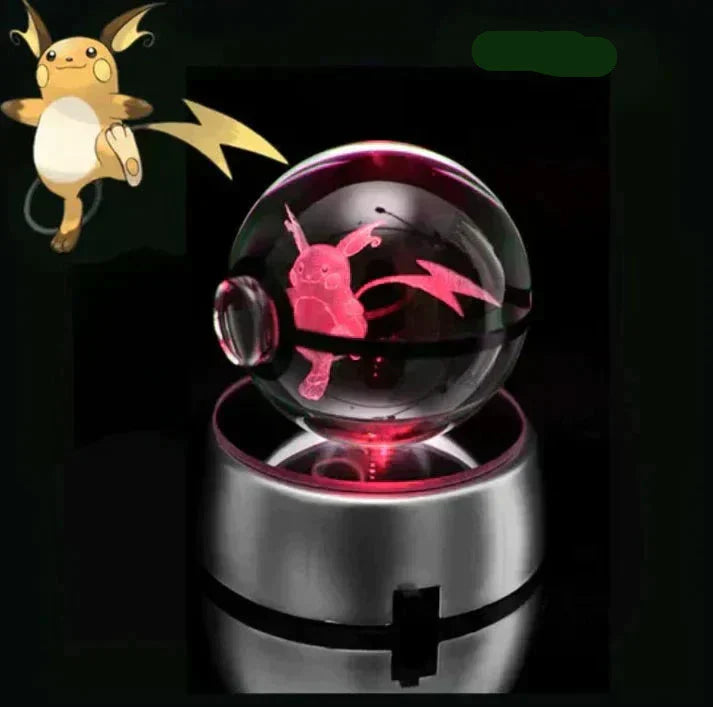 Veilleuse compacte Poki Bol - Lueur chaleureuse d’un cristal mystique