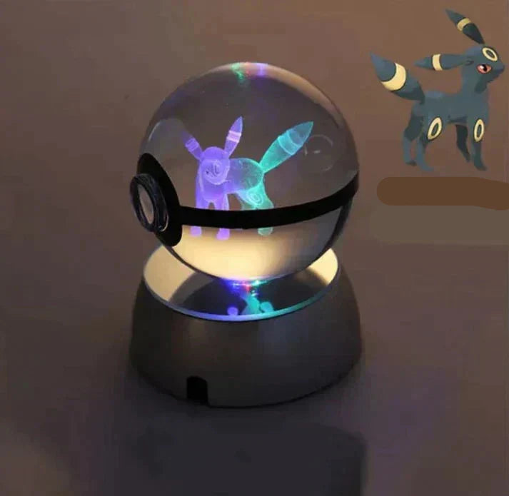 Veilleuse compacte Poki Bol - Lueur chaleureuse d’un cristal mystique