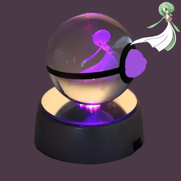 Veilleuse compacte Poki Bol - Lueur chaleureuse d’un cristal mystique