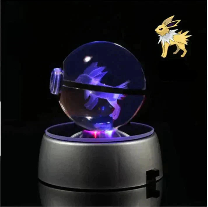 Veilleuse compacte Poki Bol - Lueur chaleureuse d’un cristal mystique