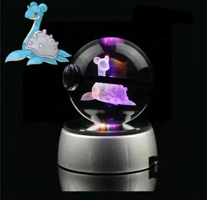 Veilleuse compacte Poki Bol - Lueur chaleureuse d’un cristal mystique