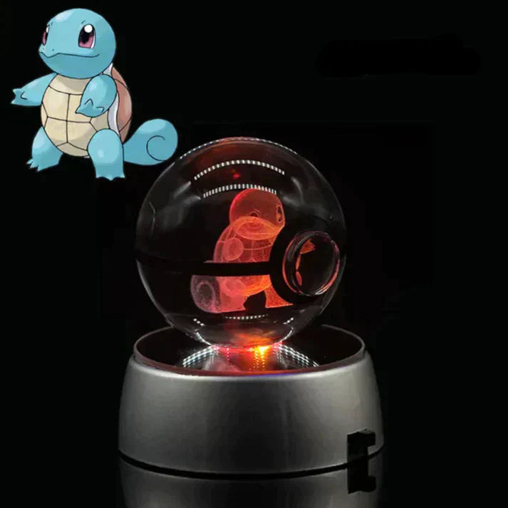Veilleuse compacte Poki Bol - Lueur chaleureuse d’un cristal mystique