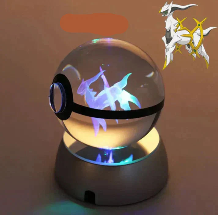 Veilleuse compacte Poki Bol - Lueur chaleureuse d’un cristal mystique