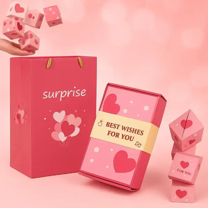Überraschungs-Geschenkbox – Kreative Pop-up Box für besondere Anlässe Zorenza