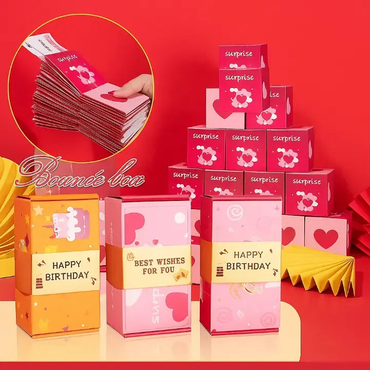 Pop-up Gift Box — Surprise Opening Design with Pop-Out Boxes