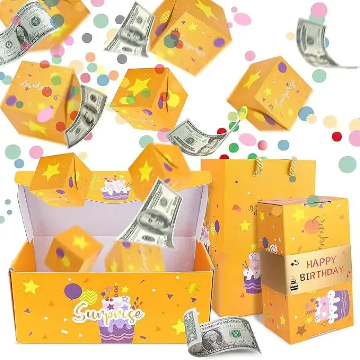 Pop-up Gift Box — Surprise Opening Design with Pop-Out Boxes