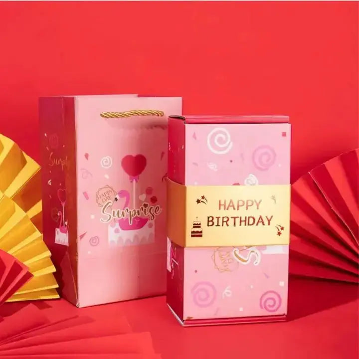 Überraschungs-Geschenkbox – Kreative Pop-up Box für besondere Anlässe Zorenza