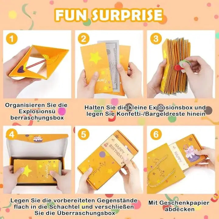 Pop-up Gift Box — Surprise Opening Design with Pop-Out Boxes