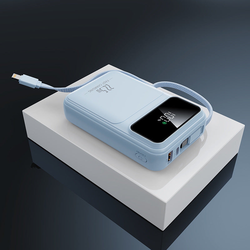 Premium Power Bank — Fast Charging, LED Indicator, iPhone & Android Compatible