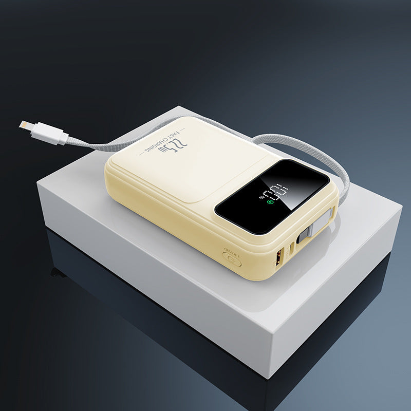 Premium Power Bank — Fast Charging, LED Indicator, iPhone & Android Compatible