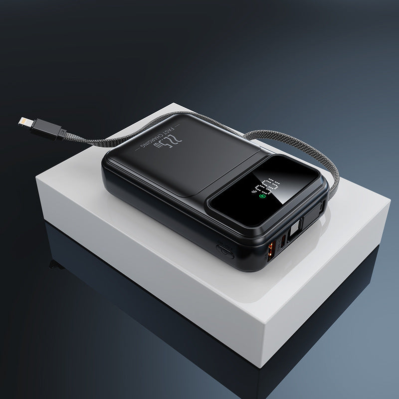 Premium Power Bank — Fast Charging, LED Indicator, iPhone & Android Compatible