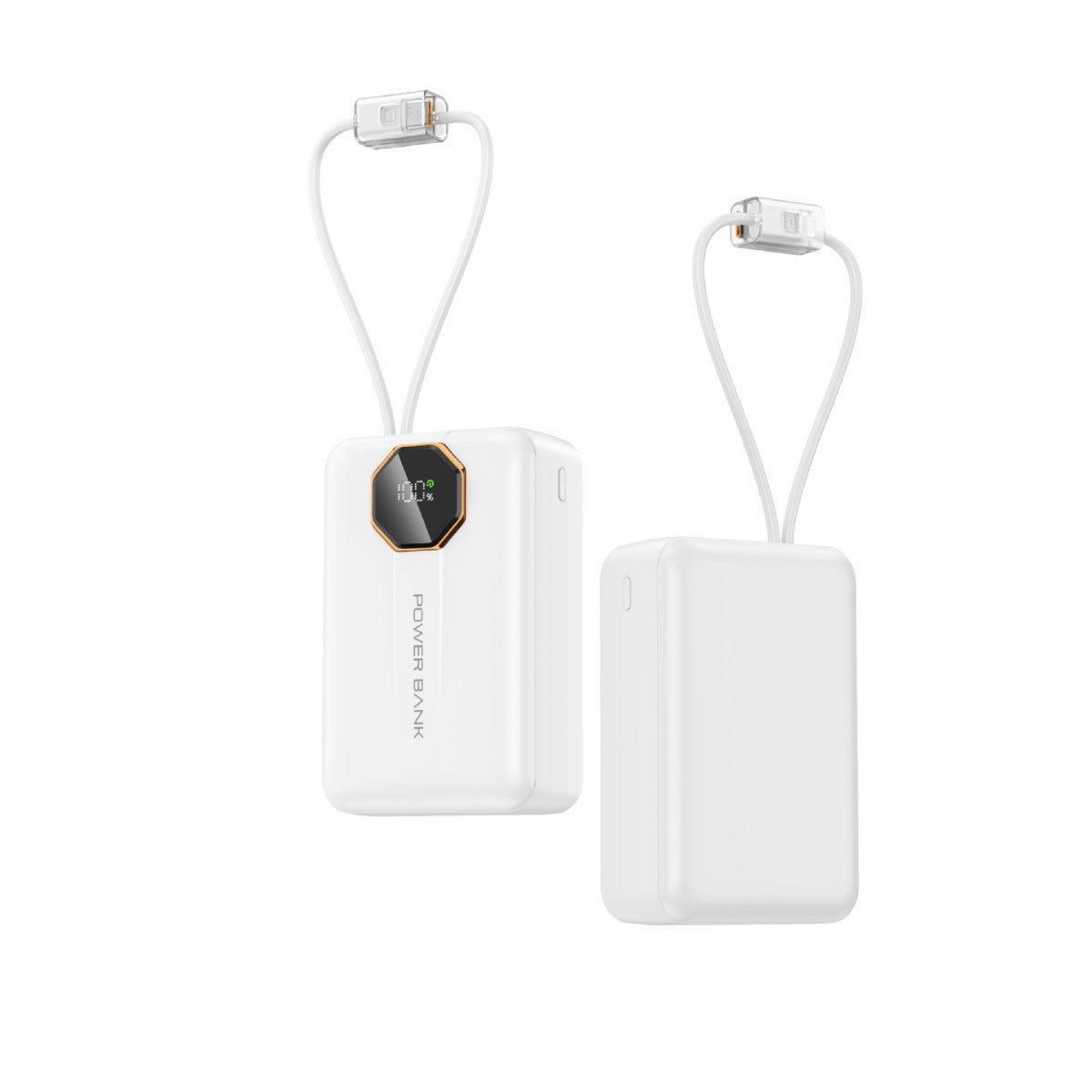 Portable Charger – Compact Travel Design, Fast Charging, LED Display