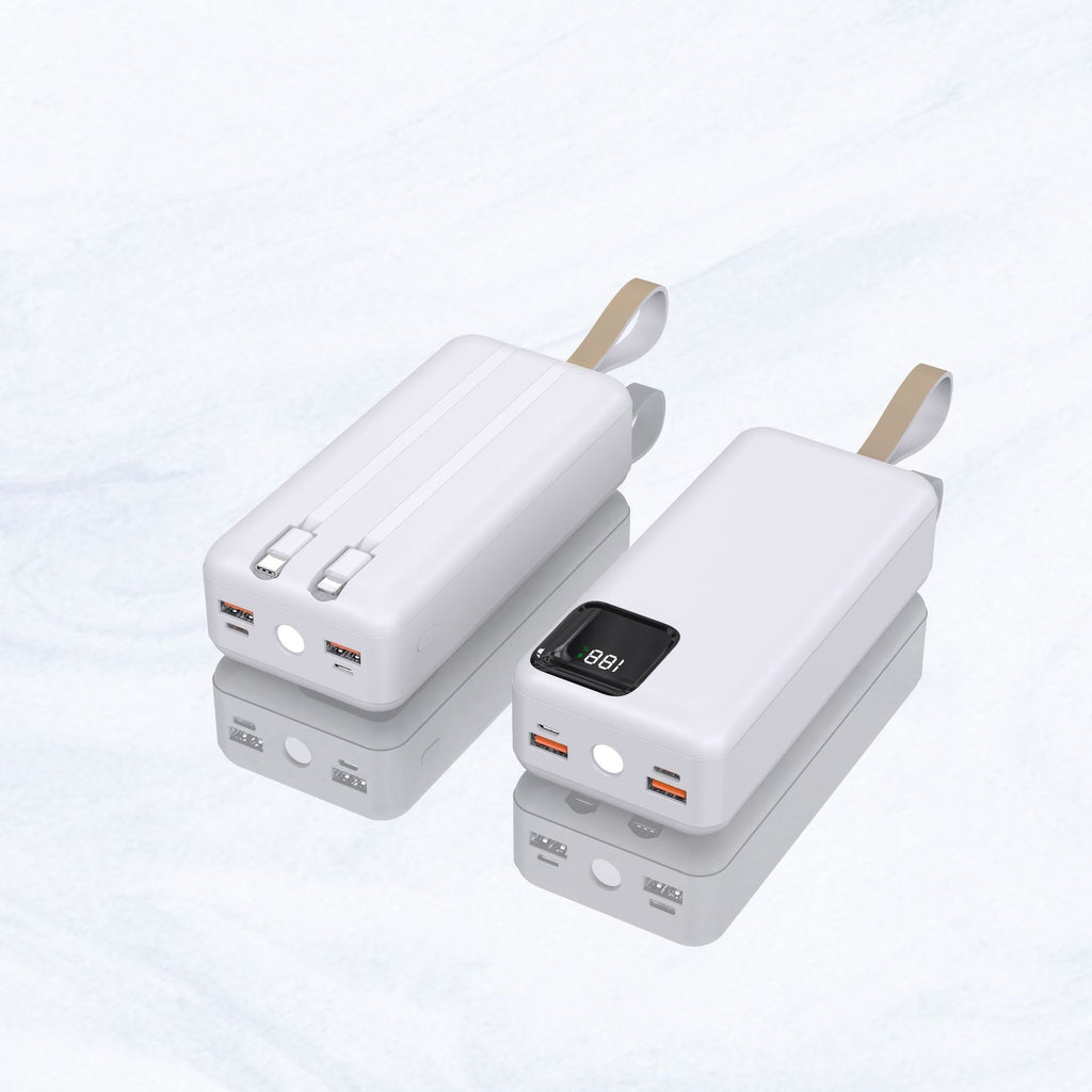 High-Capacity Power Bank — Digital Display Screen