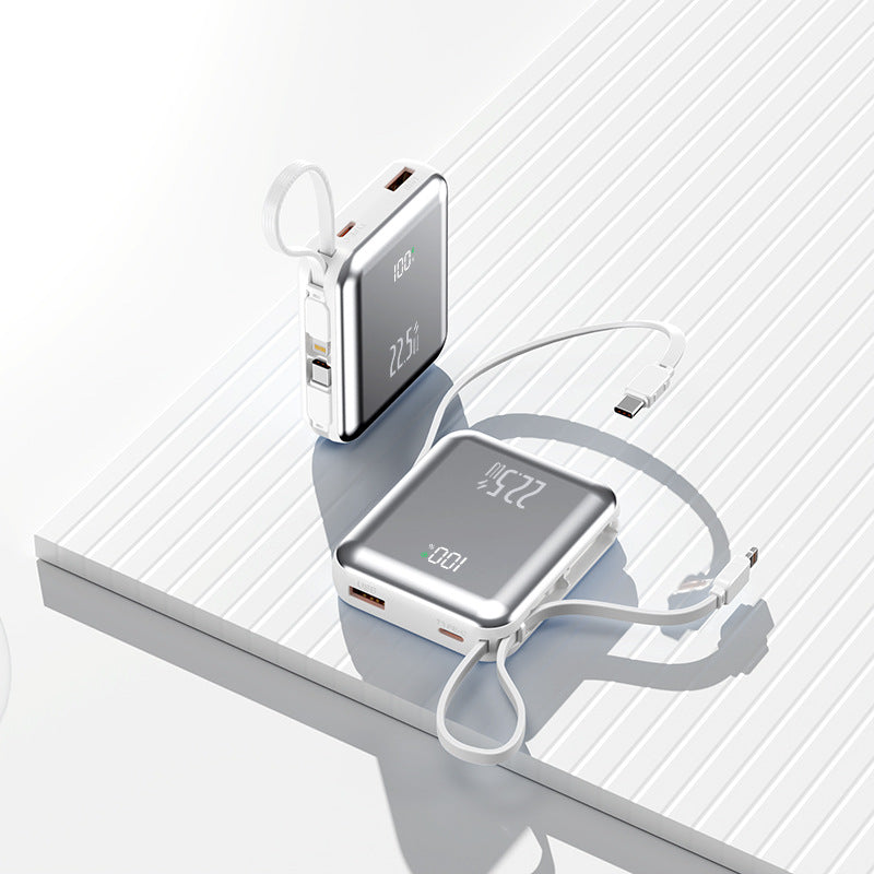 Bærbar batteripakke — digital ladevisning